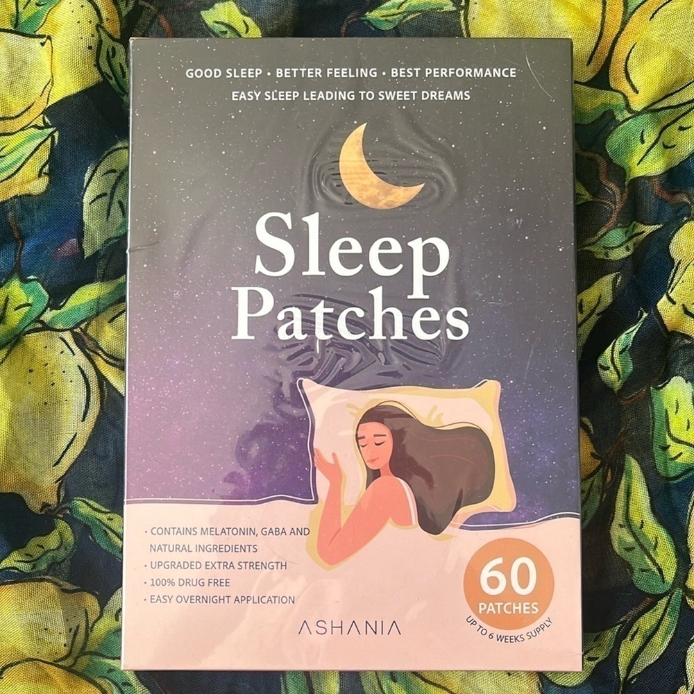 Brand New Set of 60 All Natural Sleep Patches Easy to Apply Premium Ingredients
